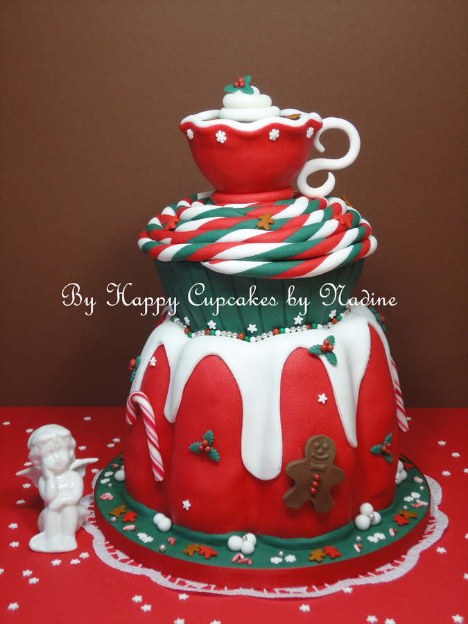 Bundt Cupcake and Tea Cup