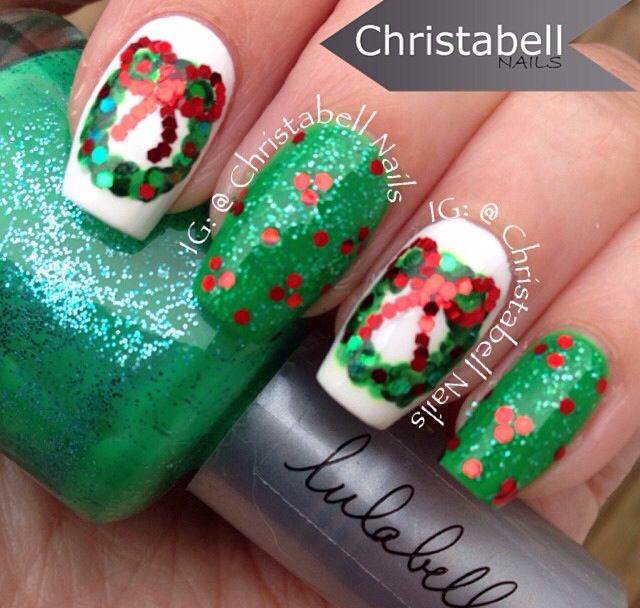 Wreath Nails